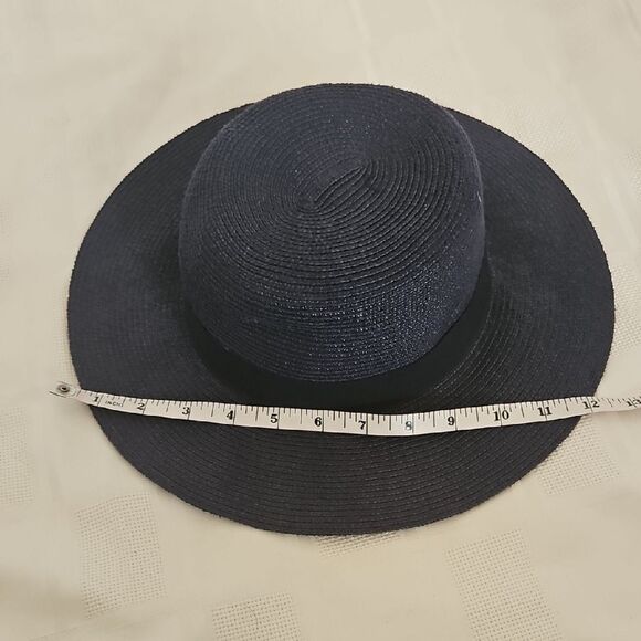 Banana Republic Navy Blue Wide-Brimmed Hat - Picture 7 of 16